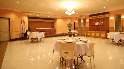 Second hall at Patria Palace Hotel